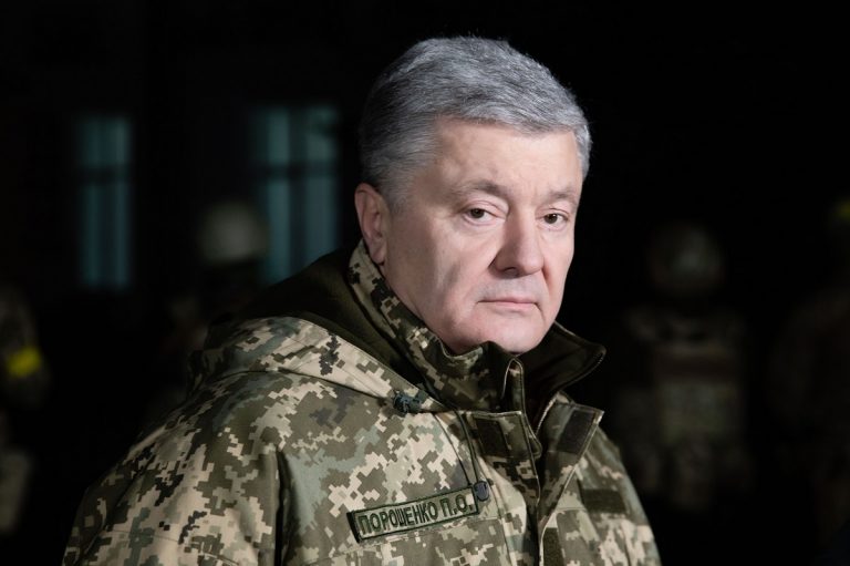L'ex presidente ucraino Poroshenko