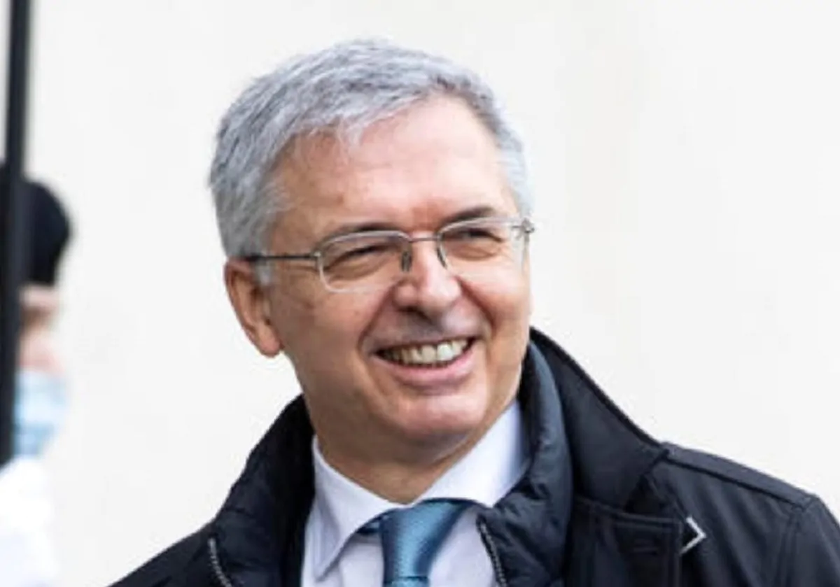 Il ministro dell'Economia Daniele Franco