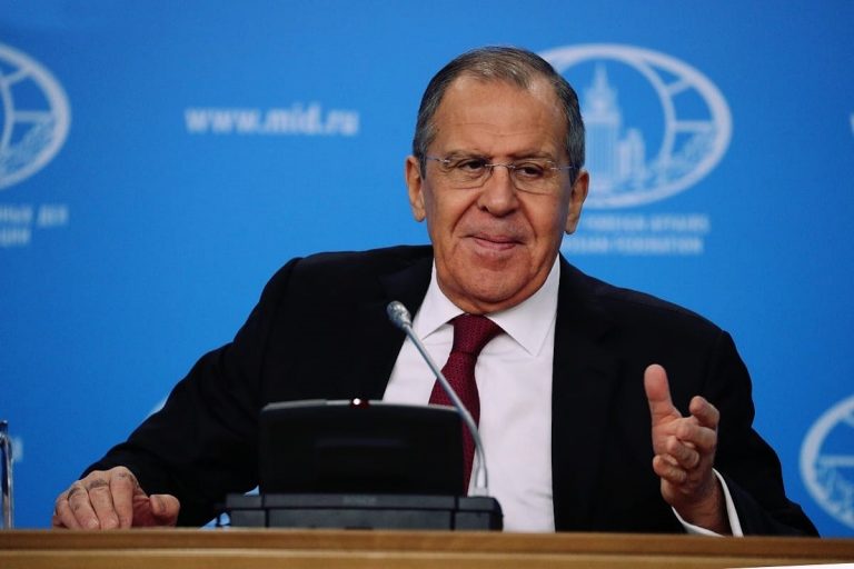Il ministro degli Esteri russo Lavrov