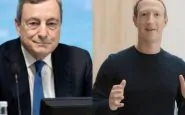 Mario Draghi e Mark Zuckerberg