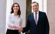 Mario Draghi e Sanna Marin