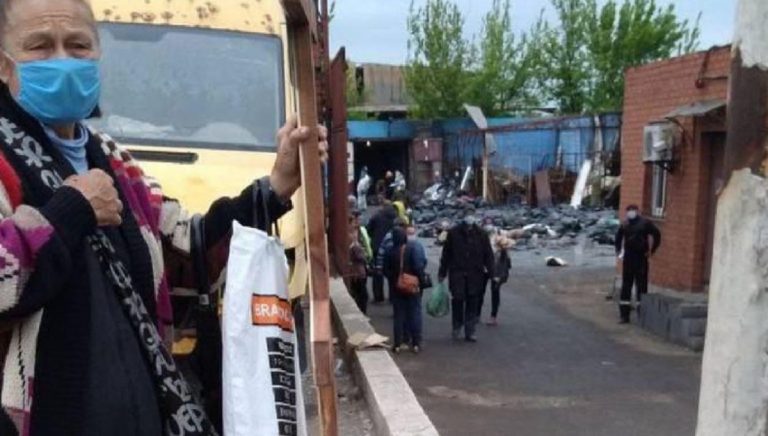 Mariupol cadaveri grattacielo