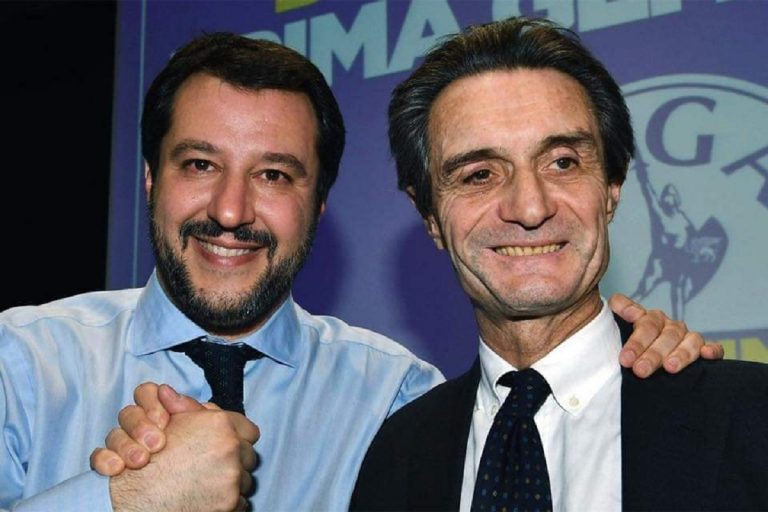 Matteo Salvini ed Attilio Fontana