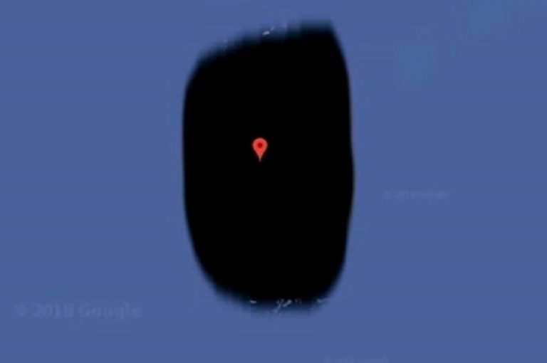 Il "buco" di Google Maps al posto dell'isola di Jeannette