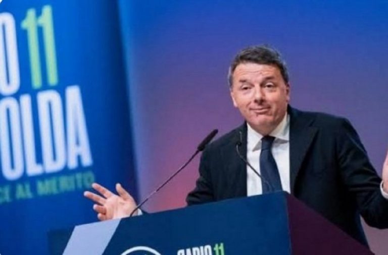 Reddito di cittadinanza, Renzi lancia raccolta firme per abolirlo