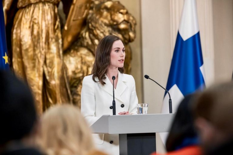 La premier finlandese Sanna Marin