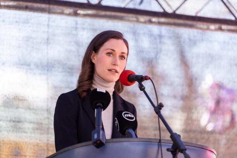 La premier finlandese Sanna Marin