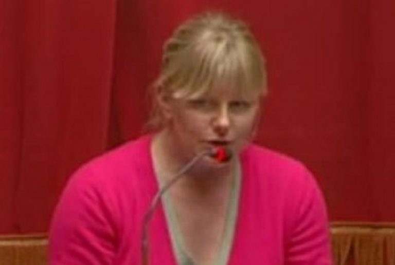 Sara Cunial alla Camera