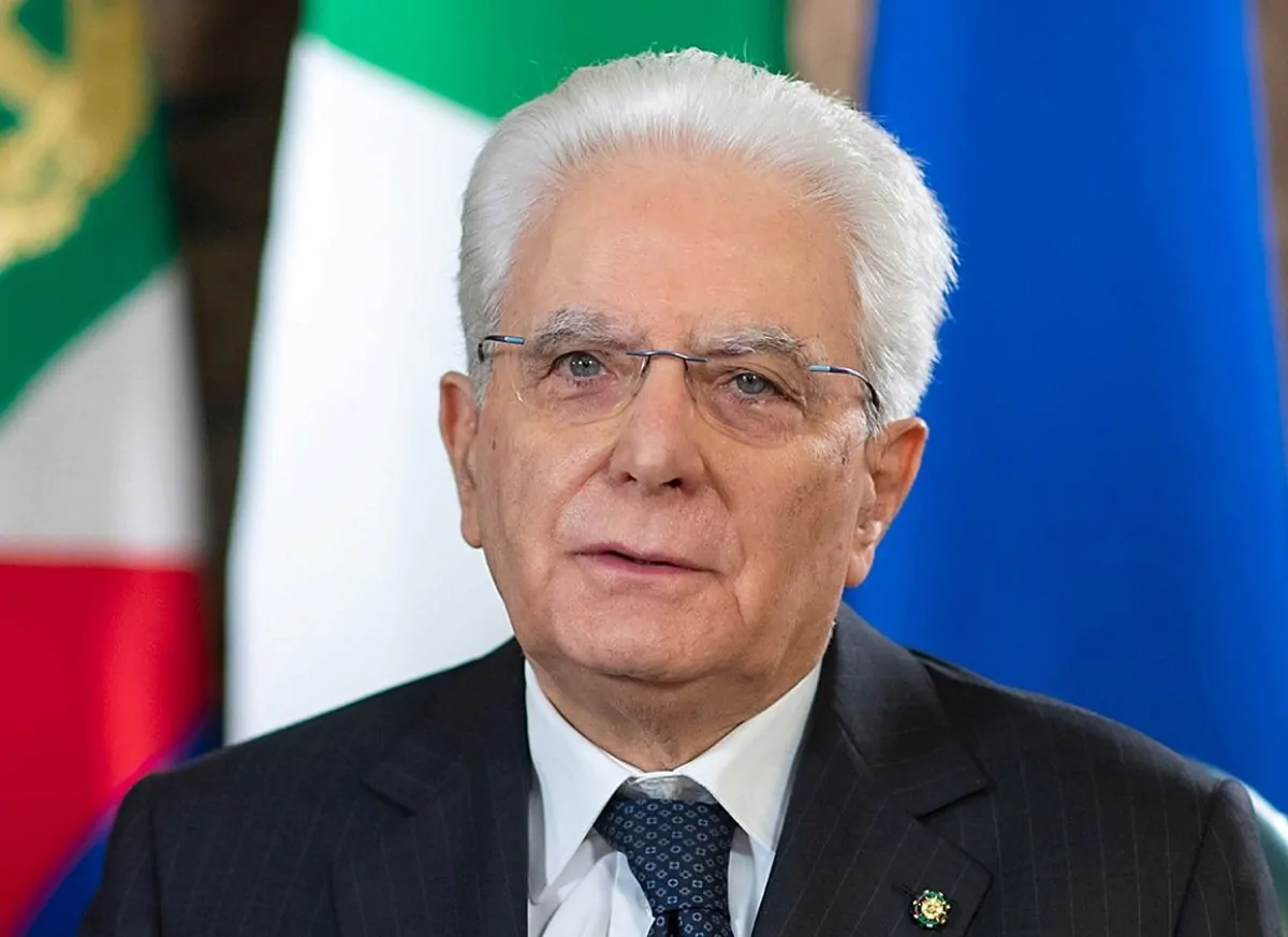 Il Presidente della Repubblica Sergio Mattarella