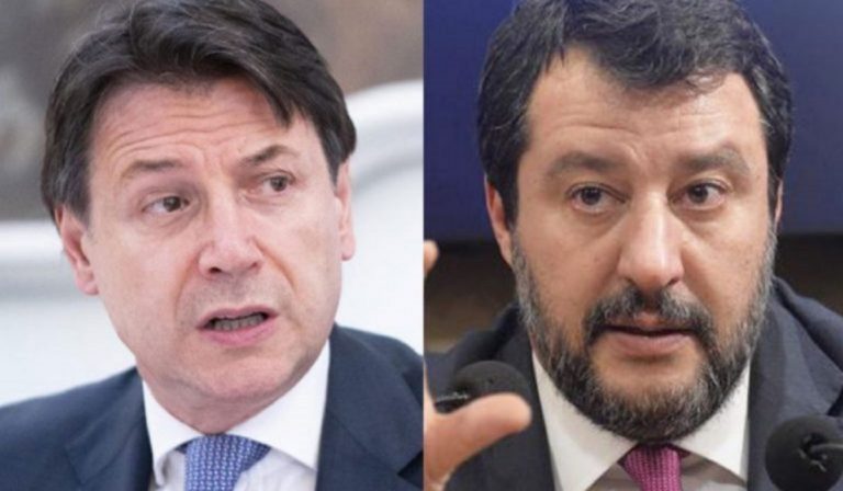 Giuseppe Conte e Matteo Salvini