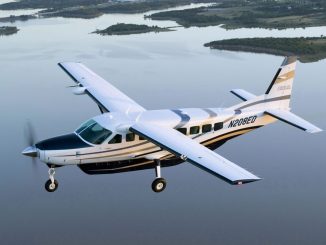 Un aereo Cessna 208 monomotore