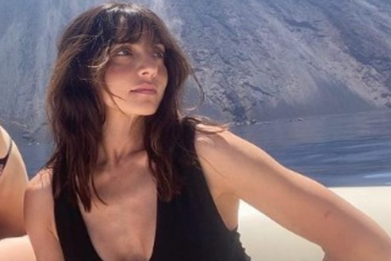 Ambra Angiolini primo bikini