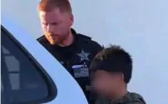 Il ragazzino tratto in arresto in Florida