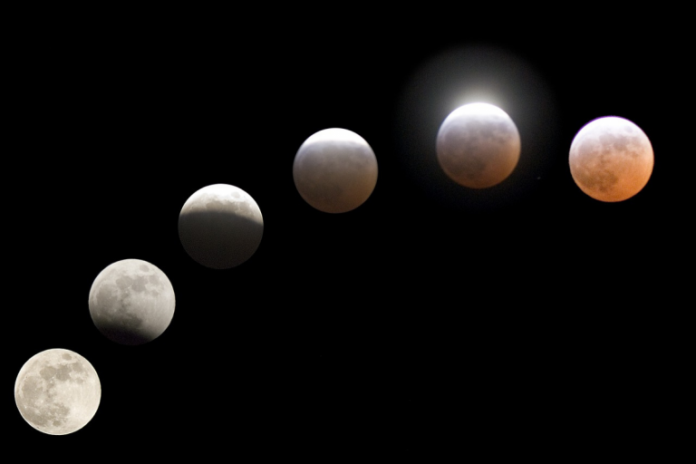 eclissi totale di luna