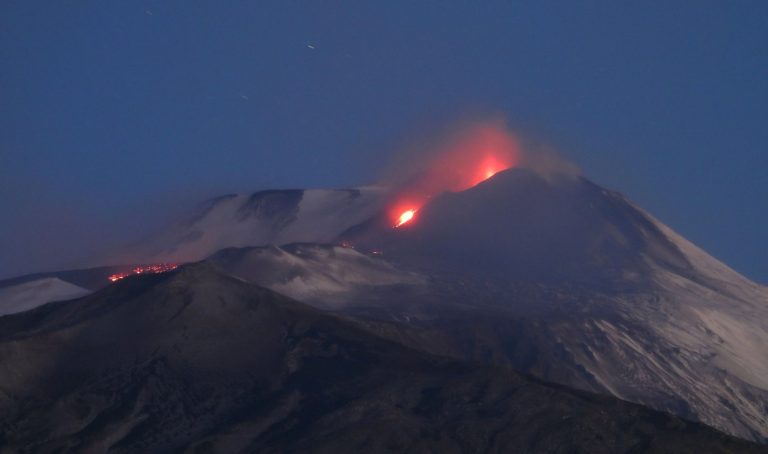 allerta gialla vulcano Etna