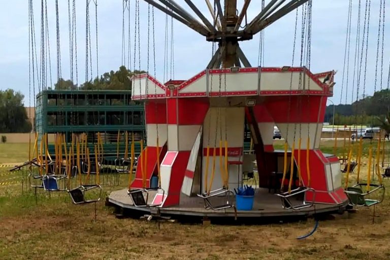 giostra rotta luna park