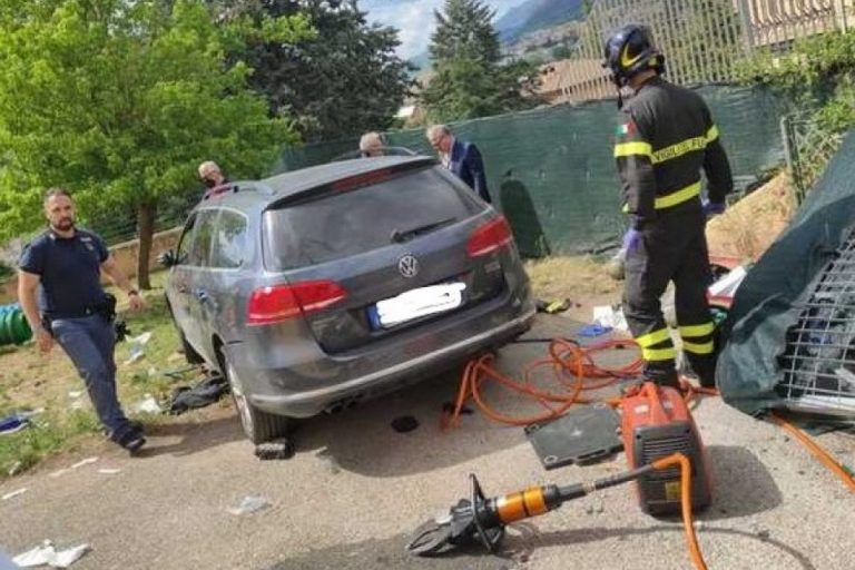 incidente asilo l'aquila
