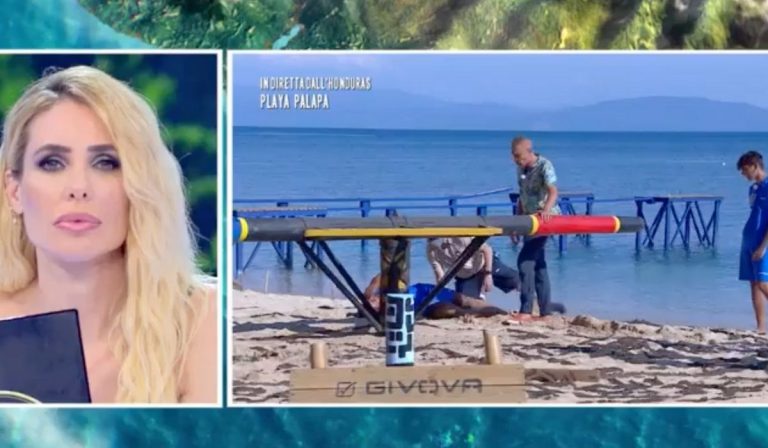 Isola Famosi Roger Infortunio