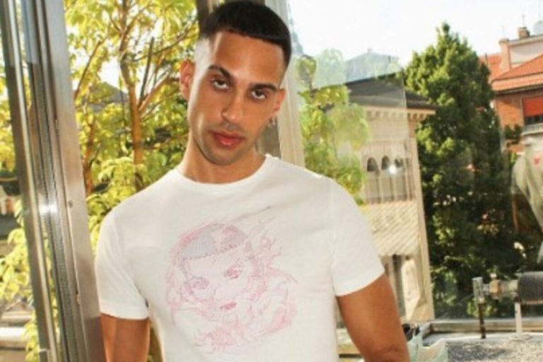 Mahmood t-shirt crop uomo