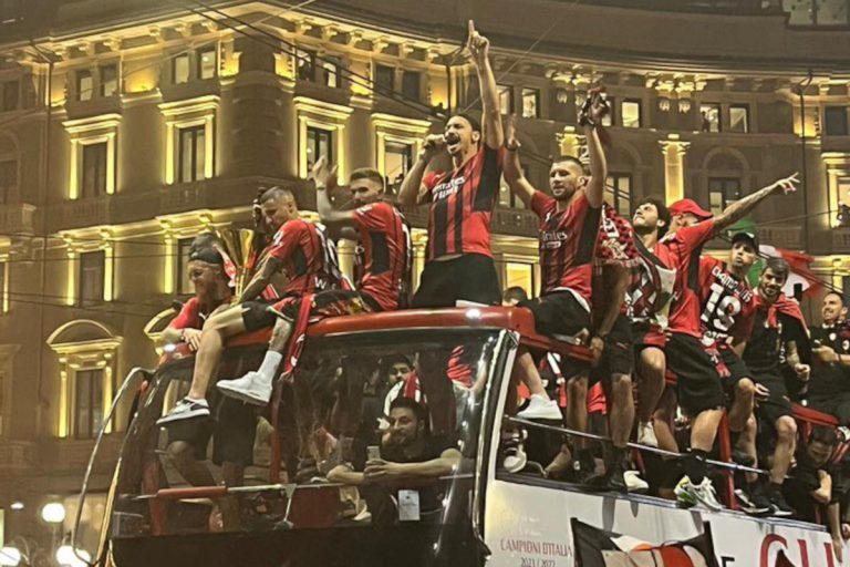 Milan festa scudetto