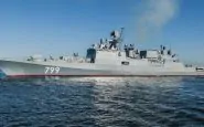 nave russa colpita