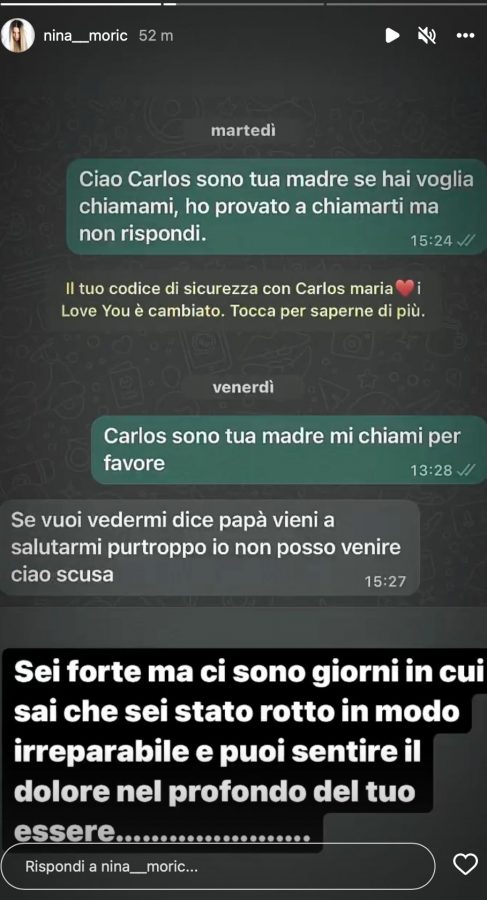 Nina Moric WhatsApp