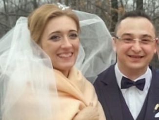Pavel Broska il giorno delle sue nozze