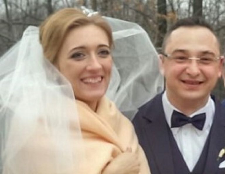 Pavel Broska il giorno delle sue nozze