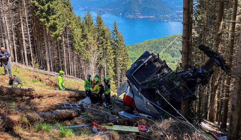cabina mottarone caduta incidente