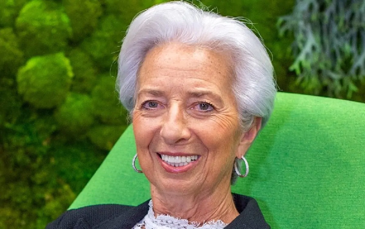 La Presidente della Bce Christine Lagarde