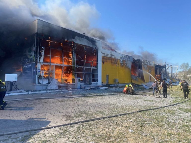 Attacco missilistico russo in Ucraina