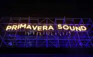 Una delle insegne on stage del Primavera Sound