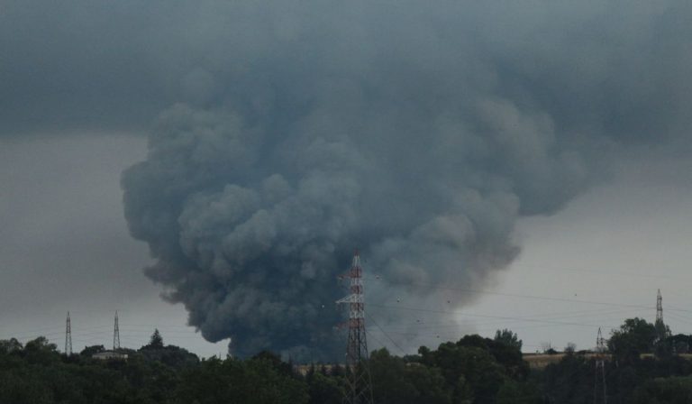 Incendio gassificatore di Malagrotta
