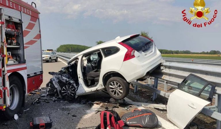 Incidente A7 suv contromano