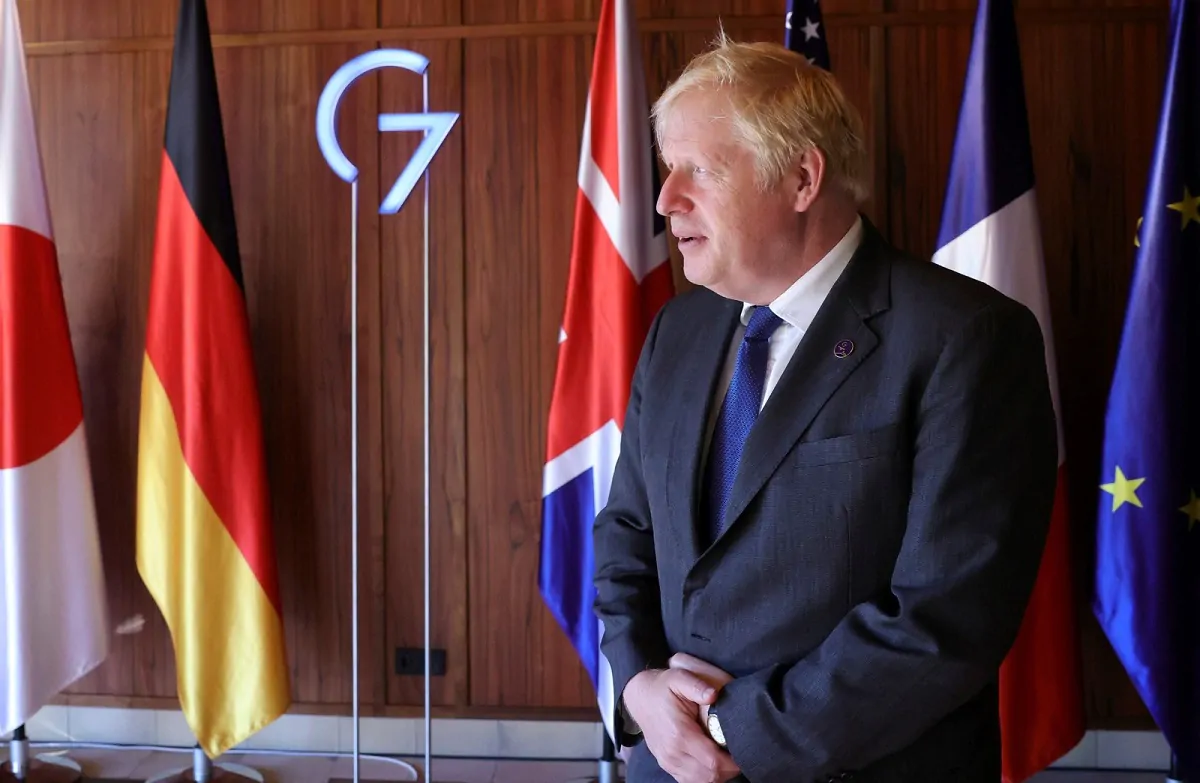 Boris Johnson al G7