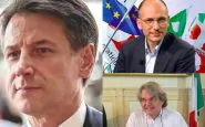 Renato Brunetta, Giuseppe Conte ed Enrico Letta