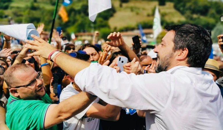 Salvini centrale nucleare Milano
