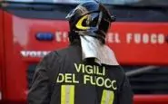 Vigili del Fuoco in azione a Sesto San Giovanni