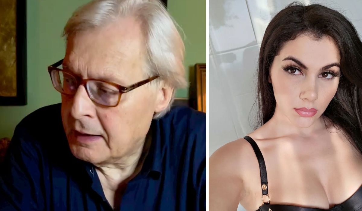 Vittorio Sgarbi 赞扬了 Valentina Nappi 在卡索里亚 Cam 的表现。她不喜欢