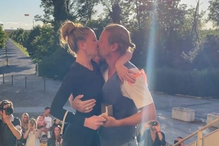 Davide Silvestri proposta matrimonio