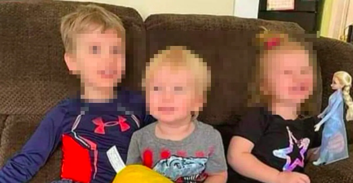 I tre bambini uccisi dal padre