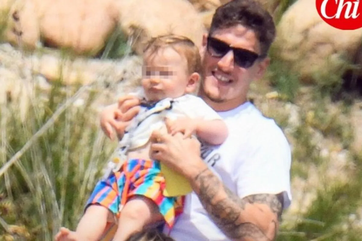 Nicolò Zaniolo foto figlio