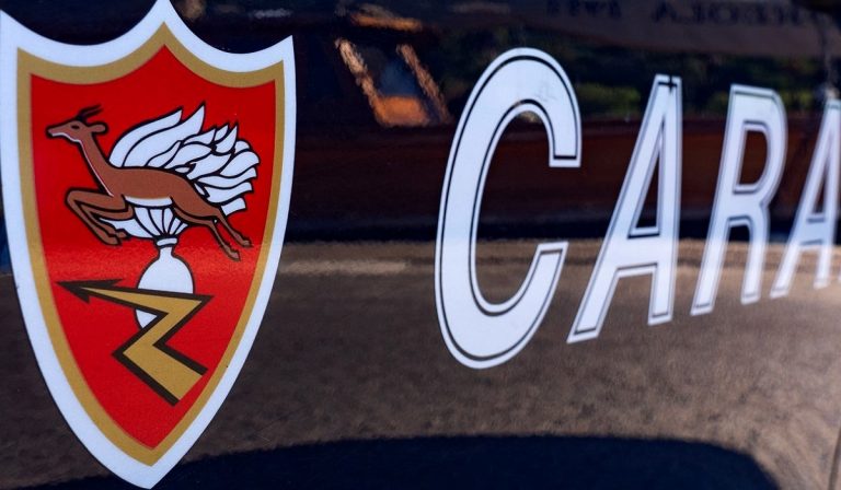 I carabinieri stanno operando sul caso