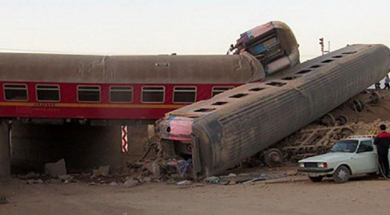 Treno deragliato Iran