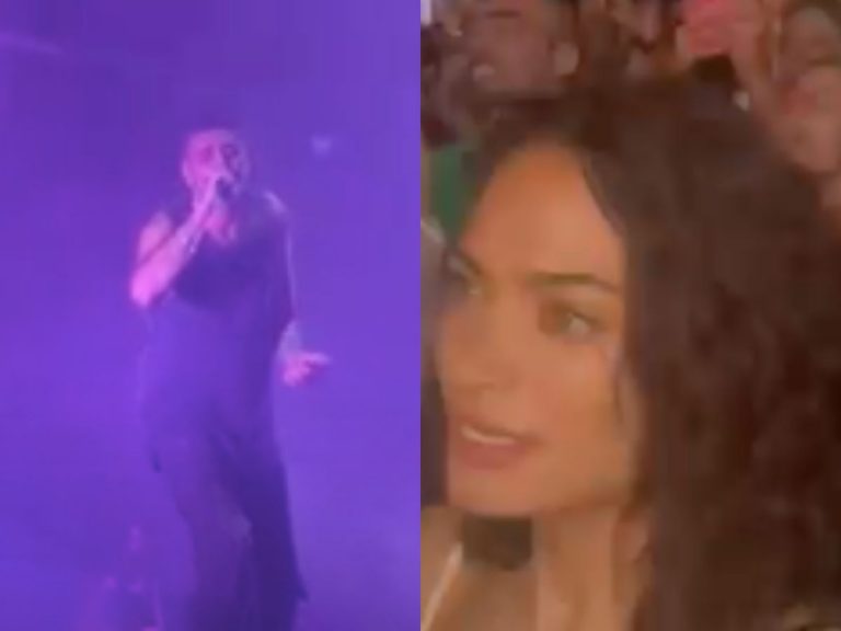 Elodie al concerto di Marracash
