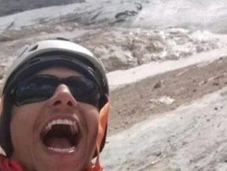 Il povero Filippo Bari nel selfie prima della tragedia