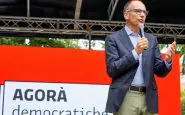 Il segretario del PD Enrico Letta