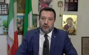 Screen del video dell'intervista di Matteo Salvini