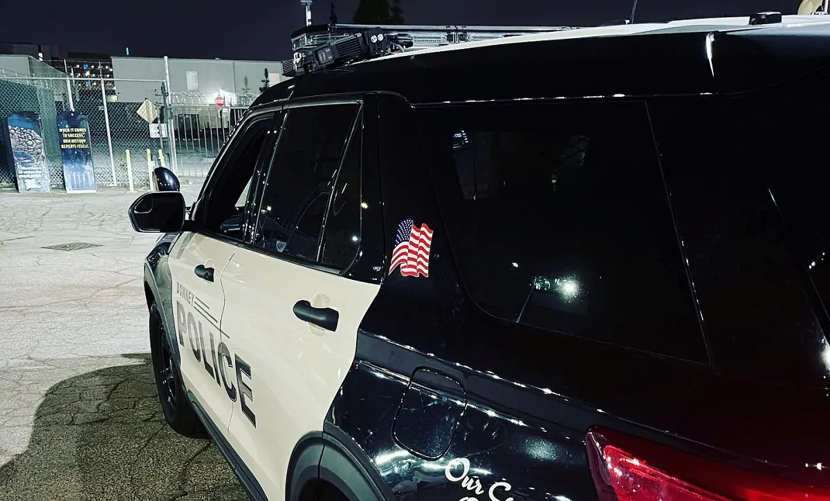 Una unità della polizia di Downey