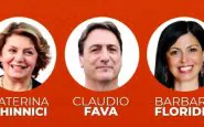 I tre candidati alle primarie in Sicilia